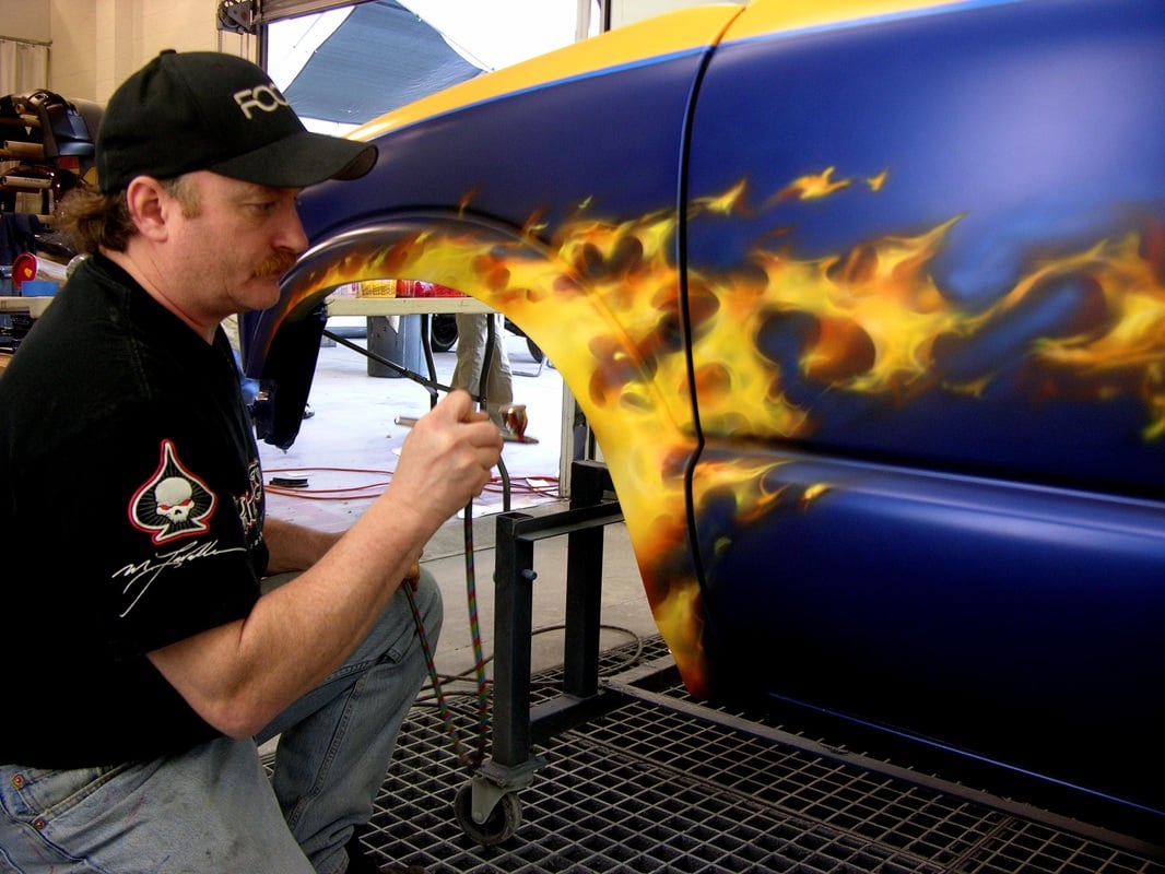 flame painter mike